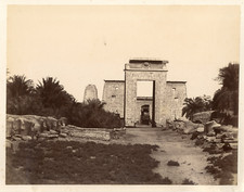 Egypt, Karnak, Ptolemy Pylon Vintage Albumen Print Albumen Print 2
