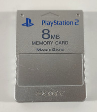 Carte Memoire Officielle Silver Argent Sony Playstation PS2  Envoi rapide suivi