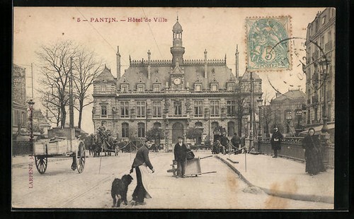 Cpa pantin hotel ville - hotel,
