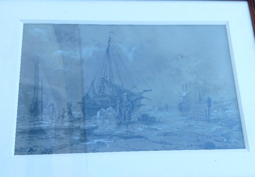 Dessin ancien marine ecole - dessin,