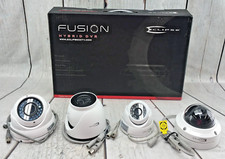 ESG-FUSION4 4 Channel Hybrid Professional Surveillance DVR w/ Cameras