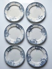 6 assiettes anciennes Boch