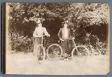 France, Ladies Cycling Vintage Citrate Print. antique bike. Vintage bike 