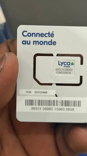 Lycamobile carte sim - carte,