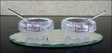 BACCARAT PAIRE DE SALIÈRE EN