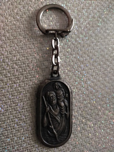 Porte cle saint christophe - porte,