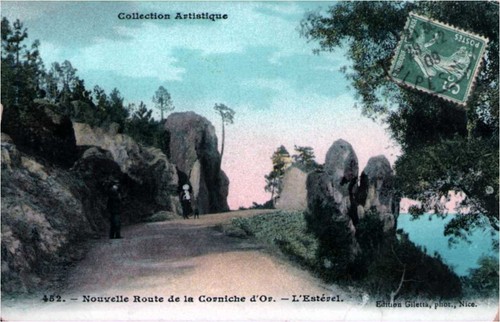 Cpa estérel nouvelle - 83,