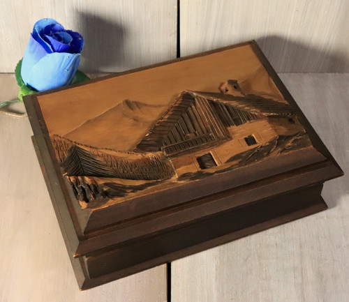 Coffret boîte bijoux - à, en