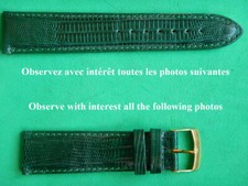 20 mm BRACELET VERT FACON