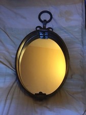 Miroir Médaillon Brutaliste