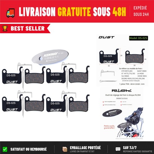 Plaquettes frein disque - de, à