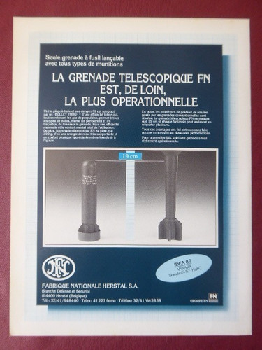 1987 pub herstal grenade - 4/1987,