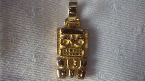 Pendentif carats tiki - pendentif,