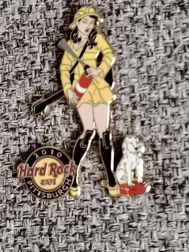 Pin girl hard rock - pin, cafe/