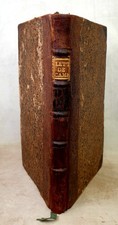 LIVRE ANCIEN 1763, EO