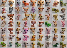 LPS Littlest pet shop chien European cat colley cat dog rare accessory