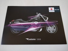 Suzuki Intruder M1800 et 800, C1800 et 800 de 2010 Prospectus Catalogue Brochure
