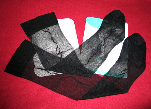 Paires bas vintage 2 - t, noir