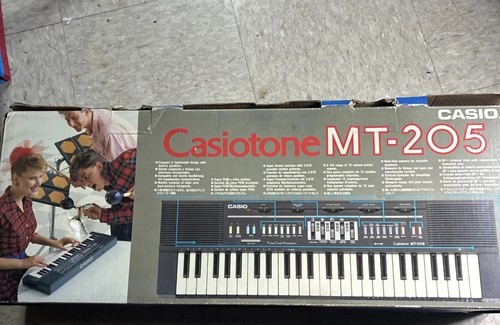 Casio casiotone 205 - casio, mt-205