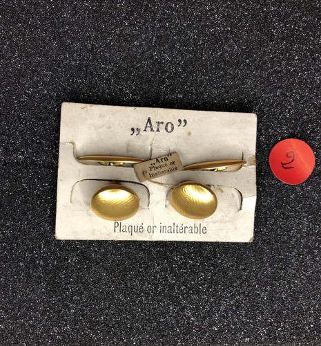Paire boutons manchette - de,