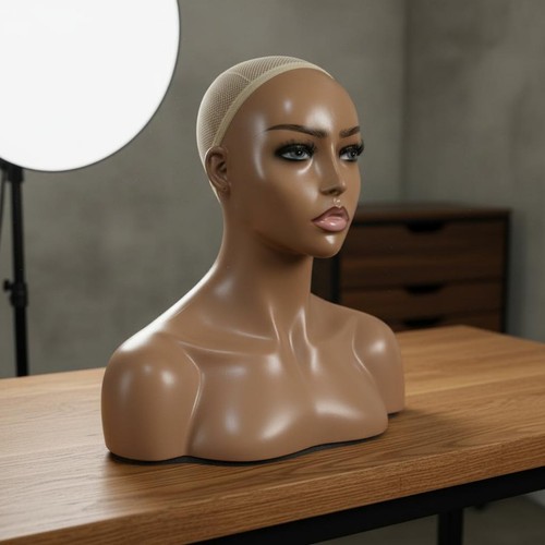 Tête mannequin femme avec - mannequin,