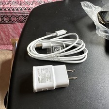 OEM Genuine Original Samsung 2A 5V Charger Adapter with Micro USB Cable