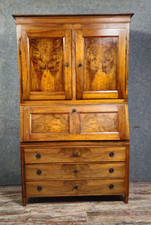 Secrétaire 3 corps en noyer