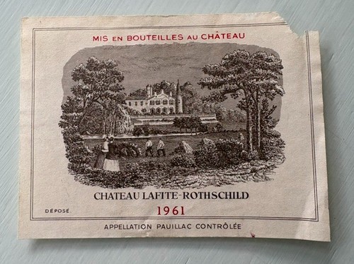 Vintage 1961 chateau - 1961, lafite