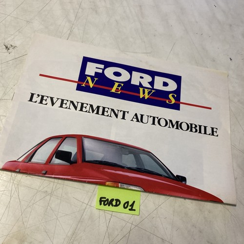 Ford news escort orion fiesta - ford,