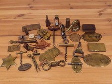 Lot Objets Laiton ancien