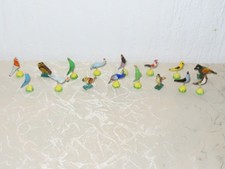 Lot Of Wooden Bird Miniatures