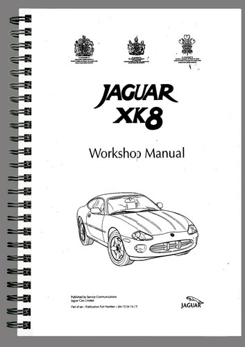 Manuel atelier jaguar xk8 - jaguar,