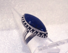 Importante bague marquise en