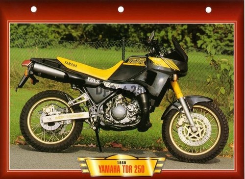 Fiche moto yamaha tdr - :,