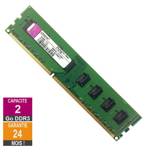 Barrette mémoire 2go ram ddr3 - barrette,