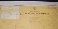 Admiralty Charts Map #2165 Cap Sicie to Cap Camarat, 1995 ed.