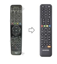 3027 Télécommande Compatible (Non Originale) Pour VU+ Duo Twin