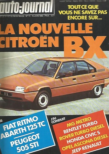 Auto journal 11 - n°11, citroen