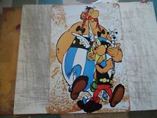 ASTERIX ET OBELIX-IDEFIX-PLAQUE EN TOLE