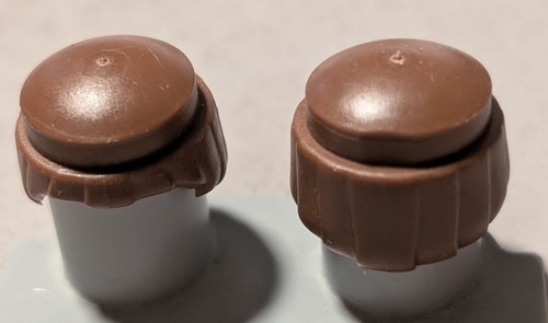 Playmobil lot cheveux marron - lot,