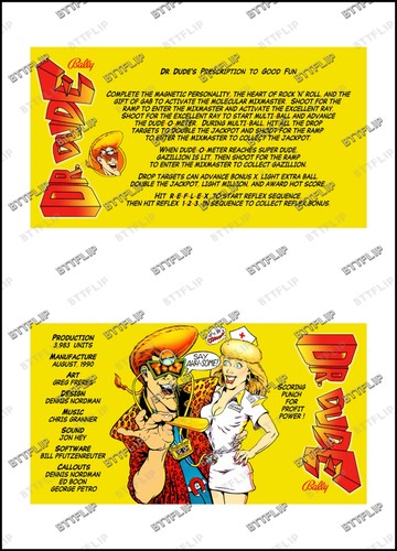 Bally dude 1990 - bally, dr