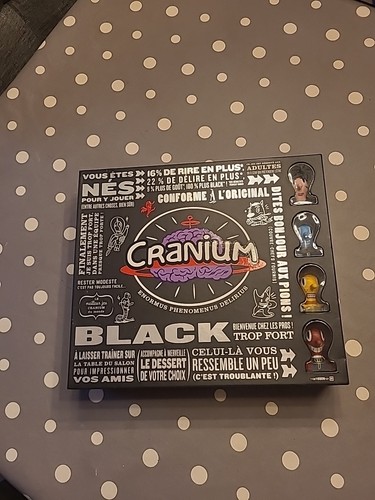 Cranium black jeu société - black, de