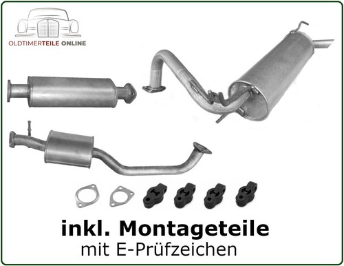 échappement kit mitsubishi - kit,