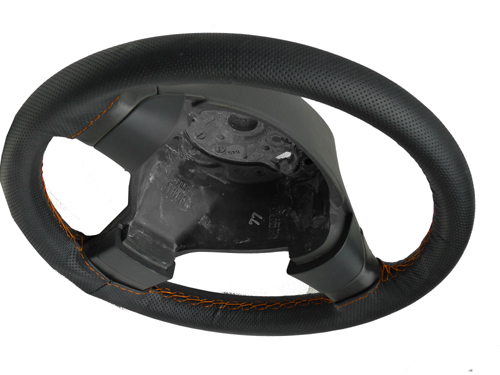 Couvre volant cuir perforé - volant,