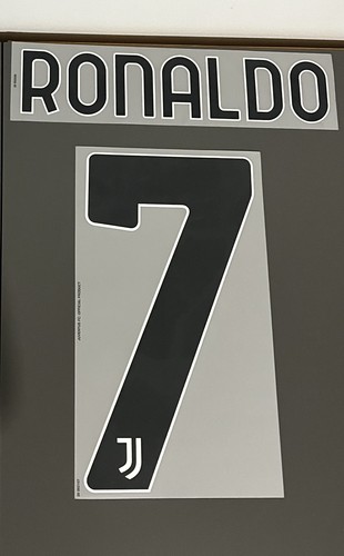 Flocage ronaldo juventus - ronaldo,