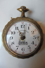 Belle Vieux Montre De Poche, Rare Montre De Cheminot, Roskopf Patent