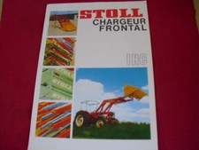  STOLL IHC FRONT LOADER ADVERTISING FLYER