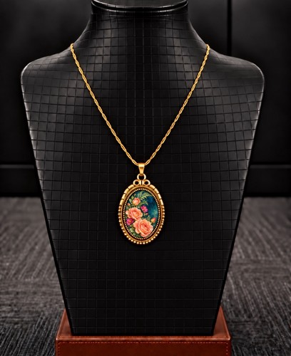 Collier chaîne plaqué - , or