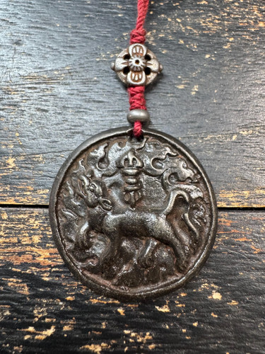 Pendentif phurba vintage - pendentif,