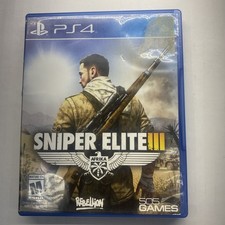 Sniper Elite III (Sony PS4, 2014), Video Game, PlayStation 4 No Manual Free Ship